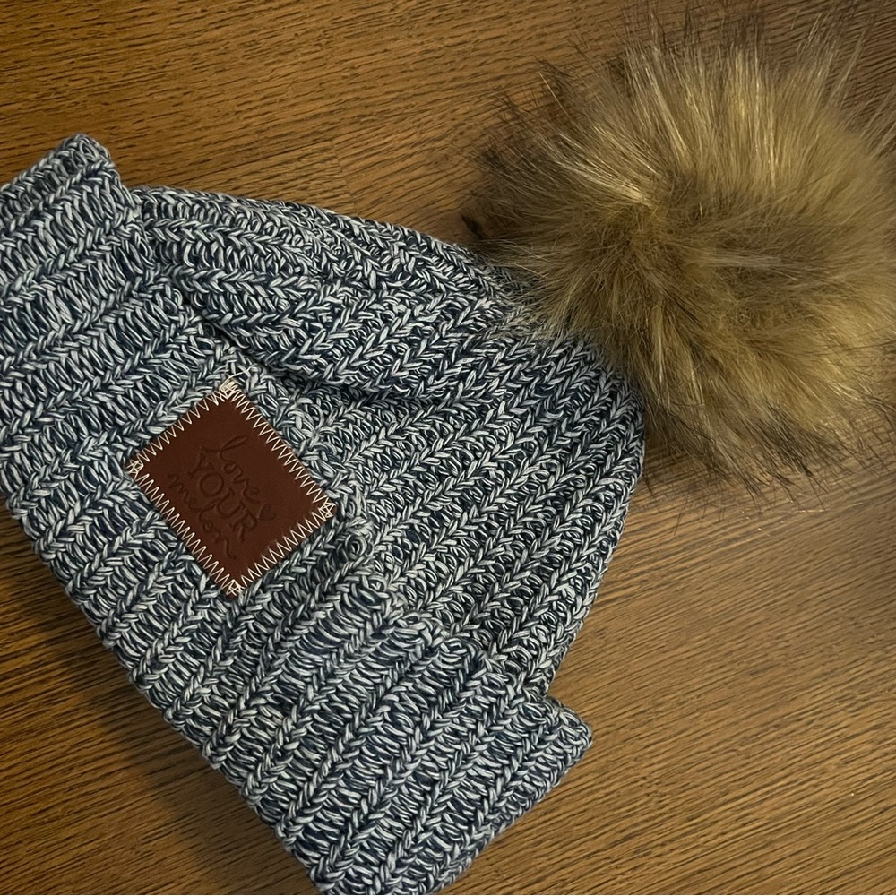 Love your melon knit hat